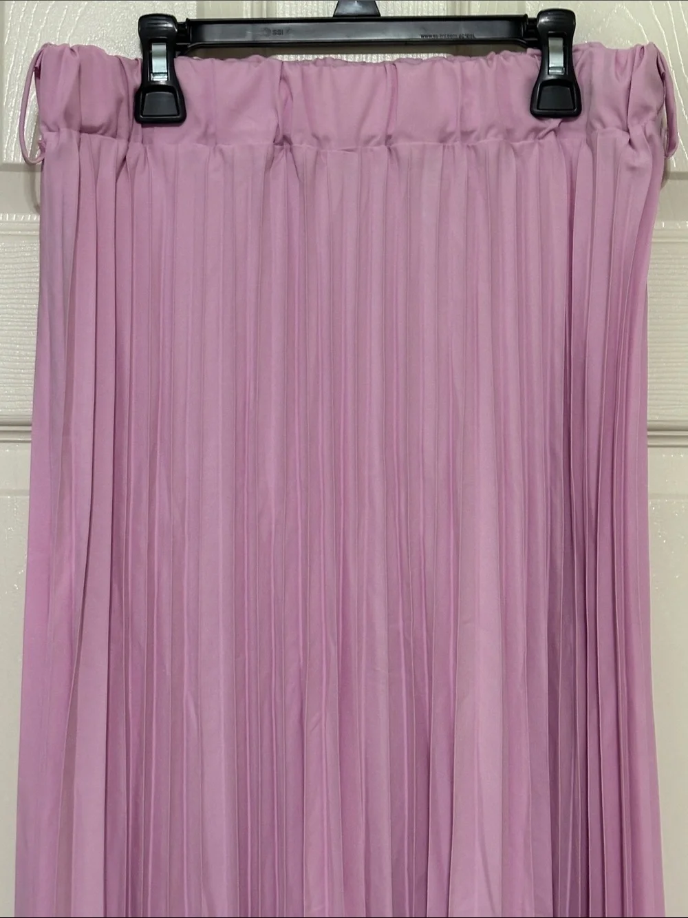 Pleated maxi skirt